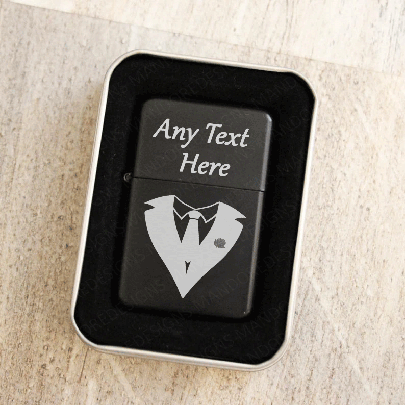 Personalised Lighter- The Perfect Wedding Gift for Groom