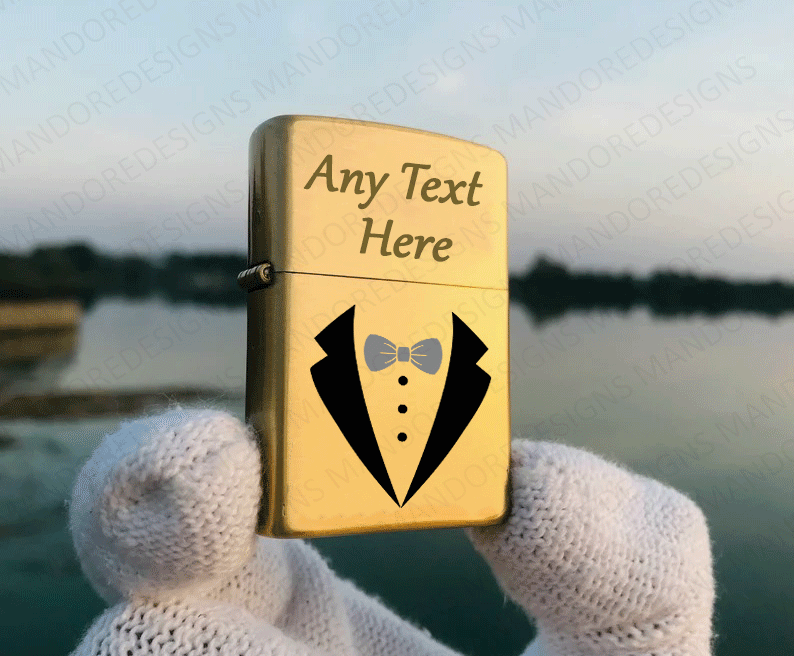 Personalised Lighter- The Perfect Wedding Gift for Groom